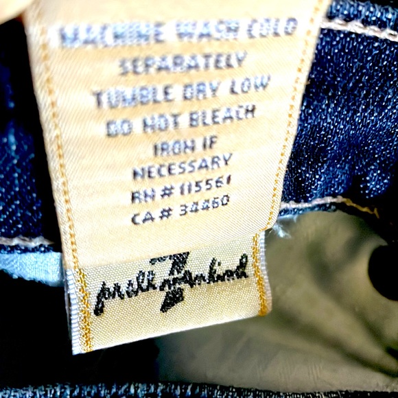 7 For All Mankind Rough Cut /Bootcut - Picture 9 of 16